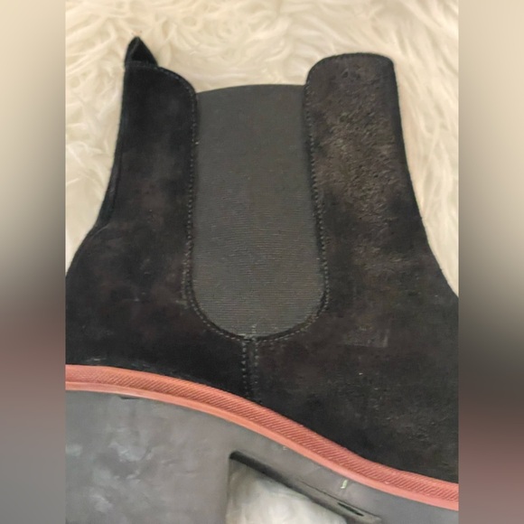 Antonio De Faria Suede Leather Chelsea Boots Platform Lug Sole...Size 8 - Picture 7 of 14